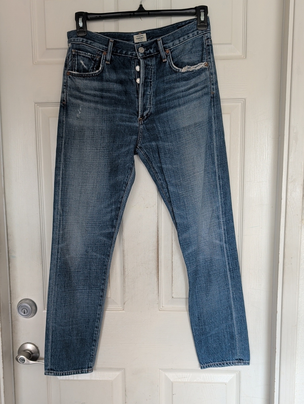 Citizens of humanity Liya jeans size 27 High Rise Classic Fit Crop Button Fly
